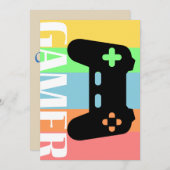 Gamer Kaart (Voorkant / Achterkant)