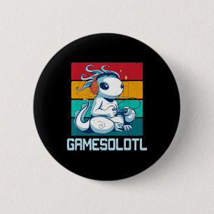 Gamer Kawaii Anime B Ronde Button 5,7 Cm