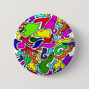 gamer-knop ronde button 5,7 cm