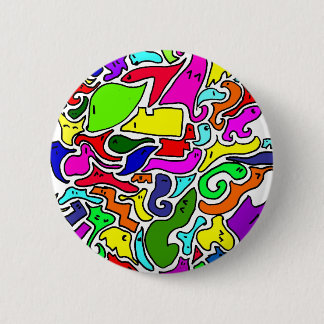 gamer-knop ronde button 5,7 cm