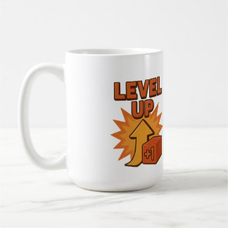 Gamer Level Up Heren T-shirt vrouwen Jean Jas Koffiemok