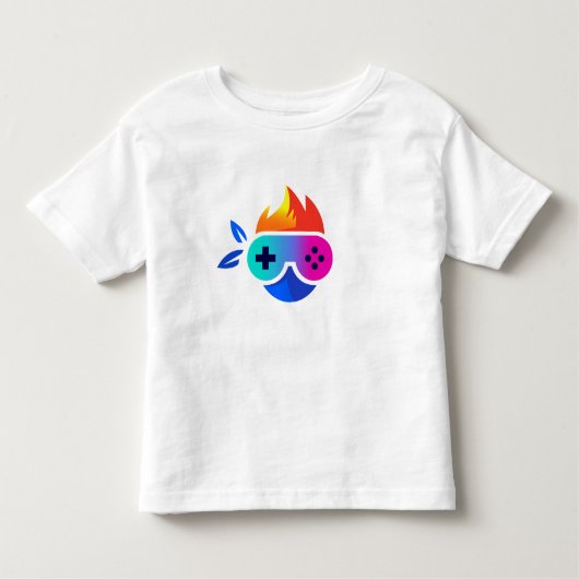 Gamer-Logo Kinder Shirts (Voorkant)