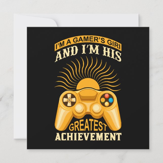 Gamer meisje (Voorkant)