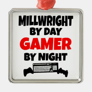 Gamer Millwright Metalen Ornament