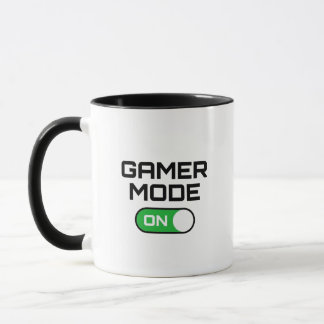 Gamer Modus Aan Funny Toggle Switch Gaming Koffie Mok