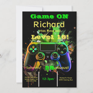 Gamer, Next Level, Speler 1, 16e videogame Kaart