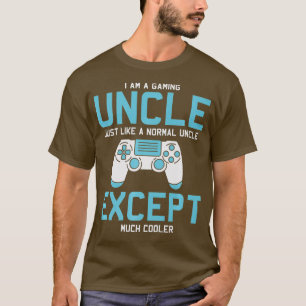 Gamer oom Funny Gaming Giften voor Uncles Video T-shirt