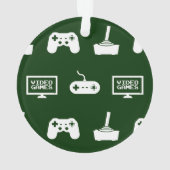 Gamer orienté de jeu vidéo de conception de jeu de (dos)