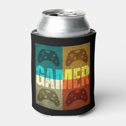 GAMER OUDE VIDEO GAME CONTROLLER BLIKJESKOELER (Blikje Voorkant)