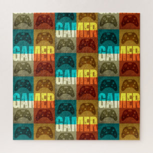 GAMER OUDE VIDEO GAME CONTROLLER LEGPUZZEL