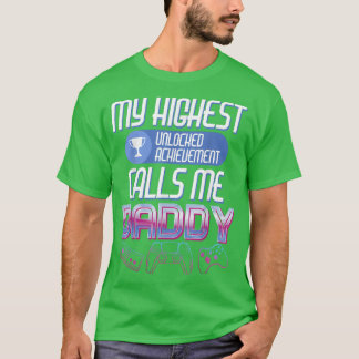Gamer Pa gaat snel naar papa om toekomst te zijn F T-shirt