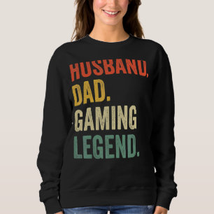 Gamer Pap Husband Pap Video Game Legend Vader's Trui