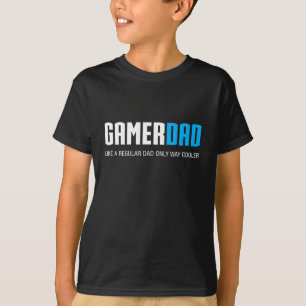 Gamer Papa Grappig Schattige Vaderdag Gift T-shirt