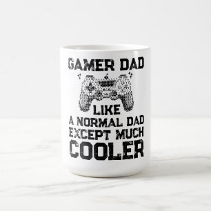 Gamer Papa Veel Koeler Retro Citaat Koffiemok