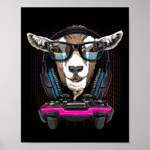 Gamer PC Computer Videogame Lover Streaming Gamin Poster