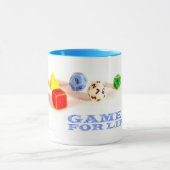 Gamer pendant la vie • 15 onces. Tasse (Centre)