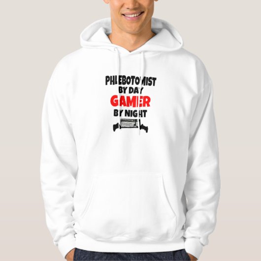 Gamer Phlebotomist Hoodie (Voorkant)