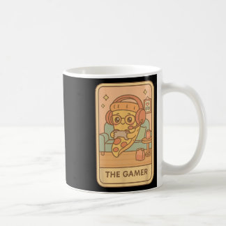 Gamer Pizza Tarotkaart Grappige Vrouwen Jongens Me Koffiemok