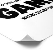 GAMER POSTER (Hoek)
