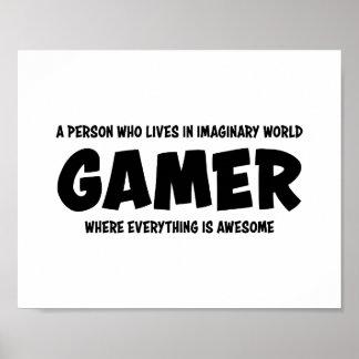GAMER POSTER