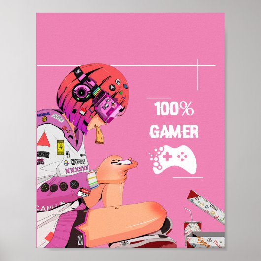 Gamer Poster (Voorkant)