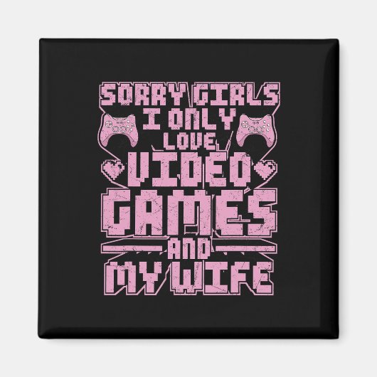 Gamer Priorities – Video Games And Wife Magneet (Voorkant)