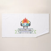 Gamer professionnel (Serviette de bain)