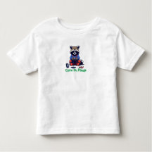 Gamer Raccoon: Level Up met schattig Baby T-shirt