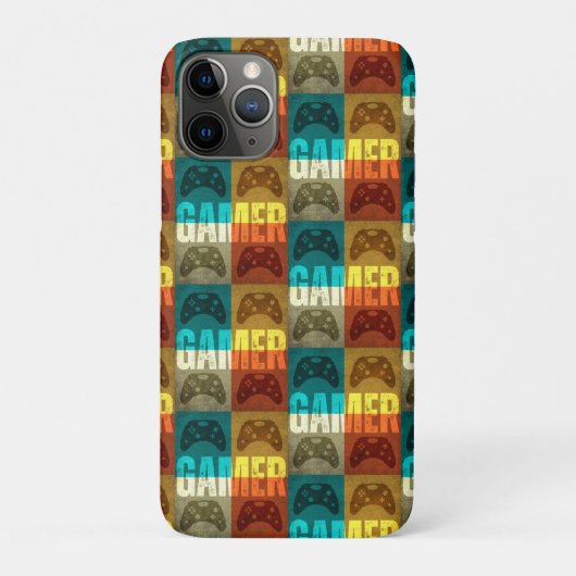 GAMER RETRO VIDEOSPELCONTROLLER Case-Mate iPhone CASE (Achterkant)