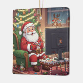 Gamer Santa Ornament (Links)