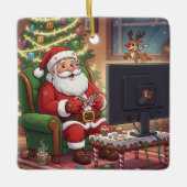 Gamer Santa Ornament (Voorkant)