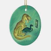 Gamer-Saurus Keramisch Ornament (Rechts)