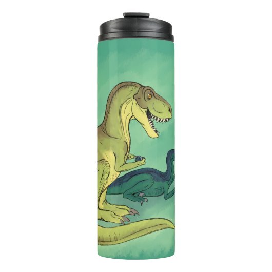 Gamer-Saurus Thermosbeker (Voorkant)