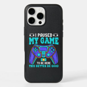 Gamer Shirt Boys Mannen Kinder Tieners pauzeerde m