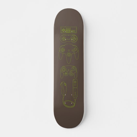 Gamer Skate Skateboard (Voorkant)