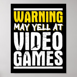 Gamer Skelet Gamen Videogames  Poster