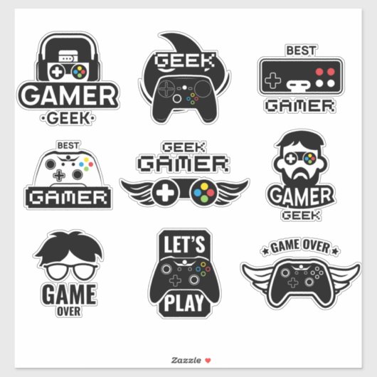 Gamer Sticker (Vel)