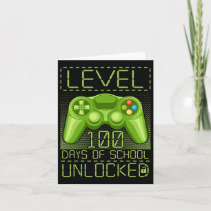 Gamer Student 100ste Dag 100 Dagen van de School L Kaart