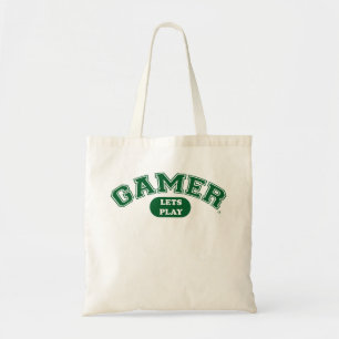 Gamer Style Sportafdeling College Stijl Tote Bag