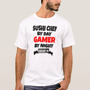 Gamer Sushi Chef T-shirt