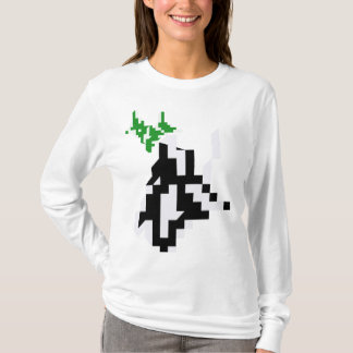 Gamer Sweater Athleisure Minimalistische Pixel Art T-shirt