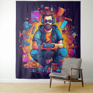 Gamer Tapestry Wandkleed