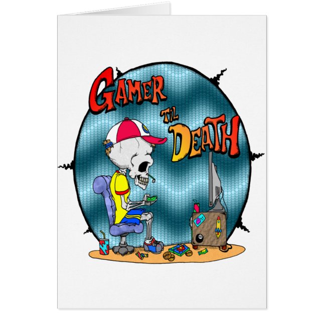 Gamer tot de dood (Voorkant)