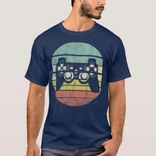 Gamer TShirt Retro contrôleur de jeu cadeau Vintag