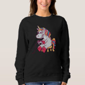 Gamer Unicorn Pullover (Voorkant)