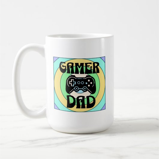 Gamer Vader Koffiemok (Links)