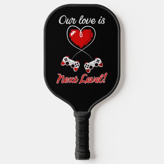 Gamer Valentijn Pickleball Racket (Voorkant)