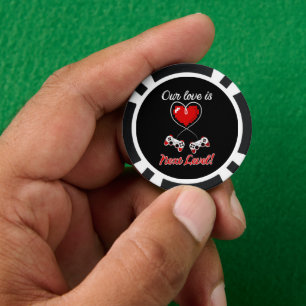 Gamer Valentijn Poker Chips