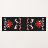 Gamer Valentijn Yoga Mat (Voorkant (horizontaal))