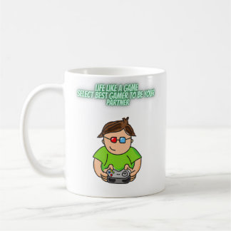 Gamer van zijn of haar partner Ik hou van mijn gam Koffiemok